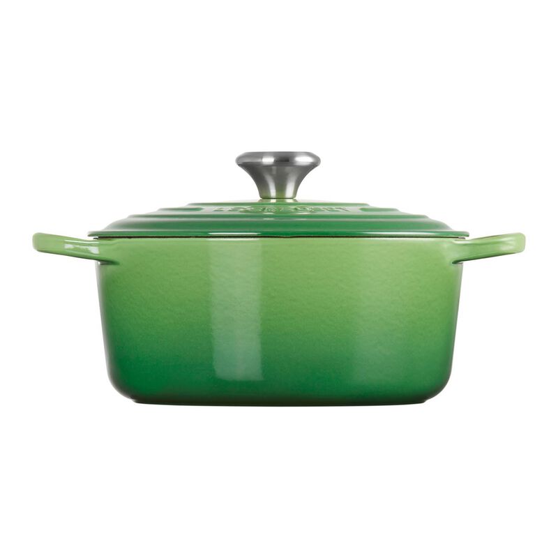 Le Creuset Signature Round Casserole 24cm - Bamboo Green image number 0